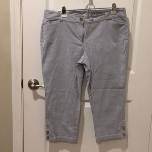 LOFT cropped pants